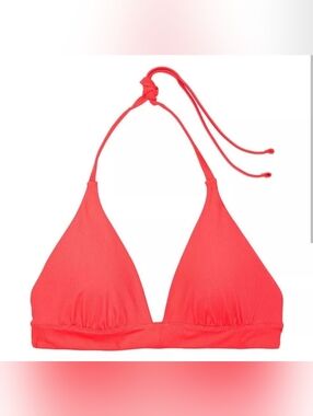 S M XL ❤️VS Swim Halter PushUp Bikini Top Tropical Island Getaway